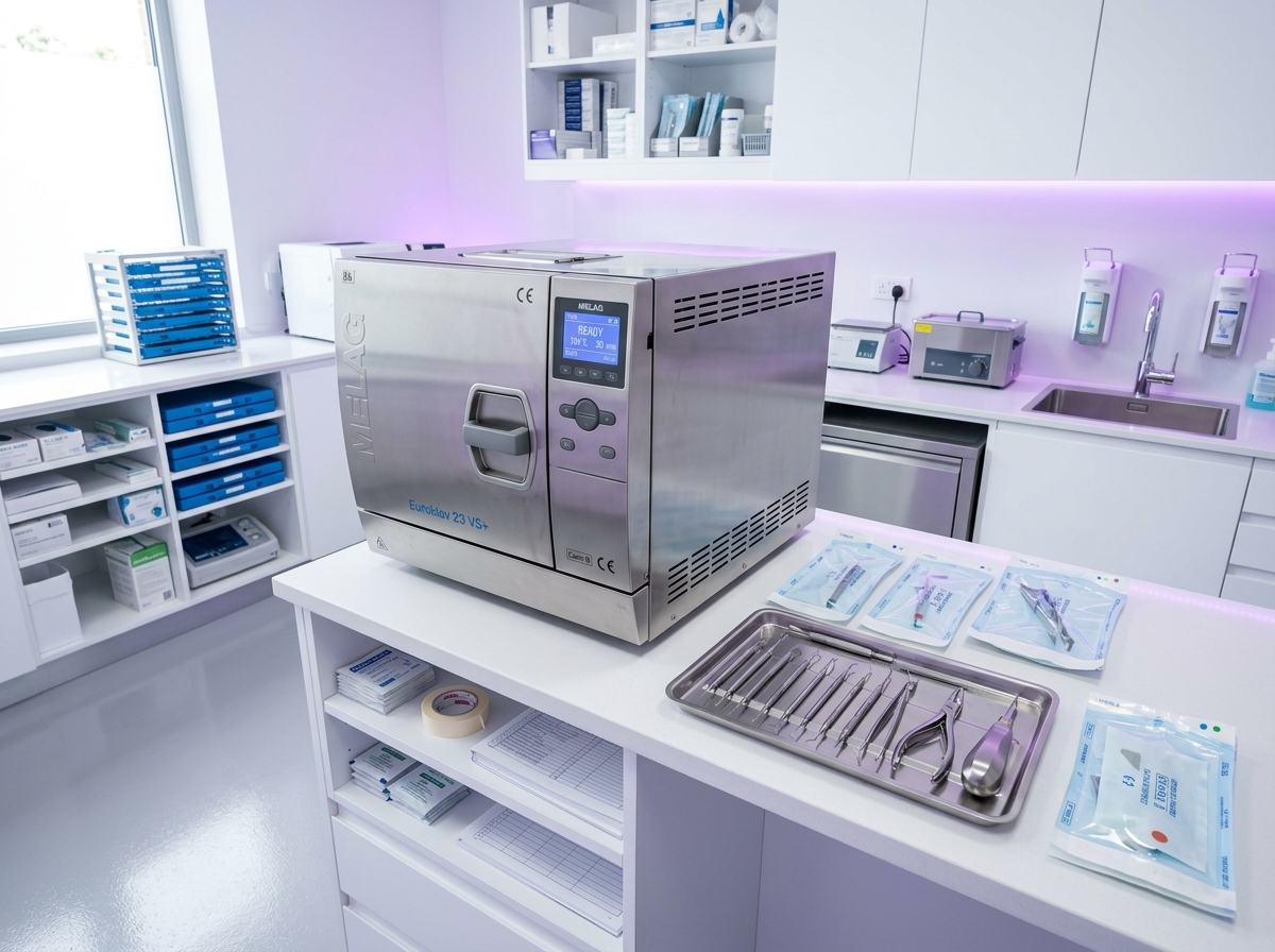 White Orchid Hospital Grade Autoclave Sterilization Laboratory